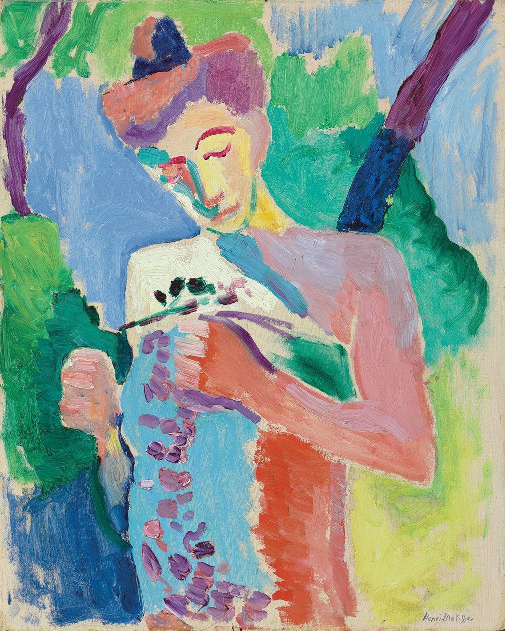Bescheidenheit (Die Italienerin) von Henri Matisse