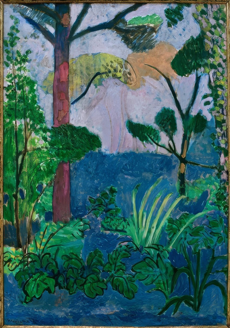 Marokkanische Landschaft (Die Akanthus) von Henri Matisse