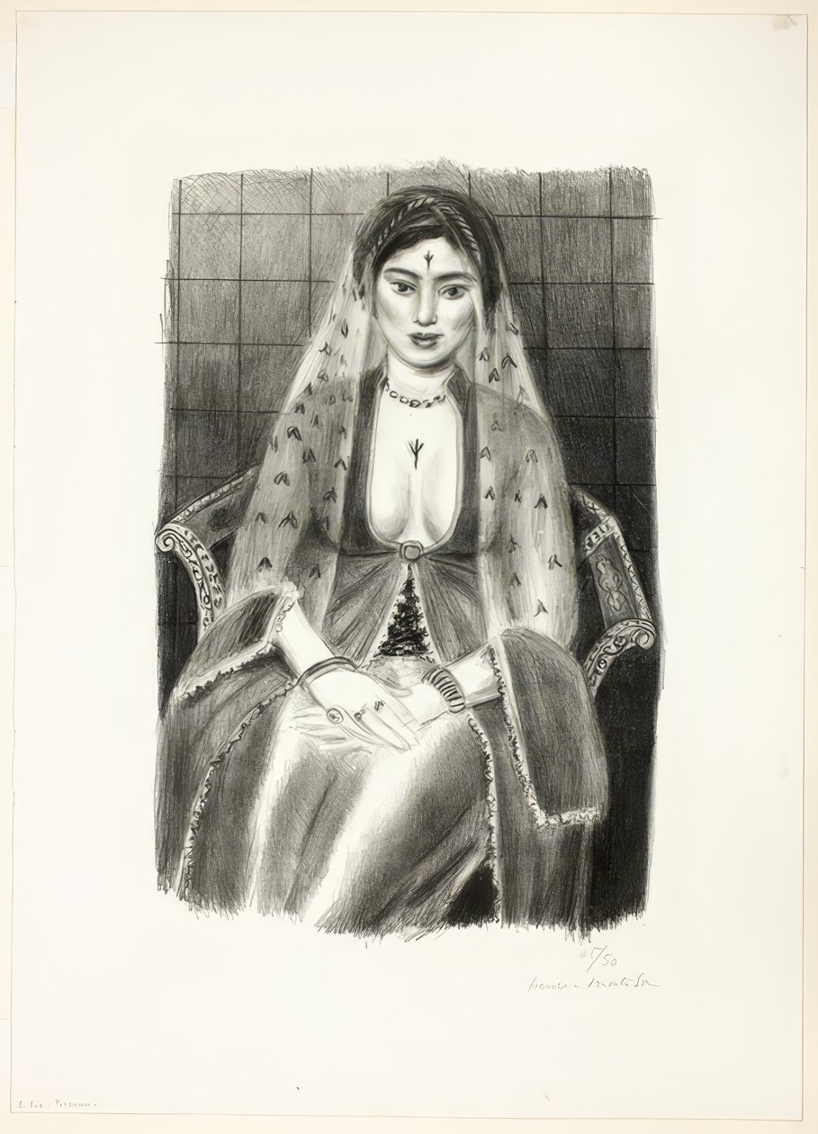 Persische Frau von Henri Matisse