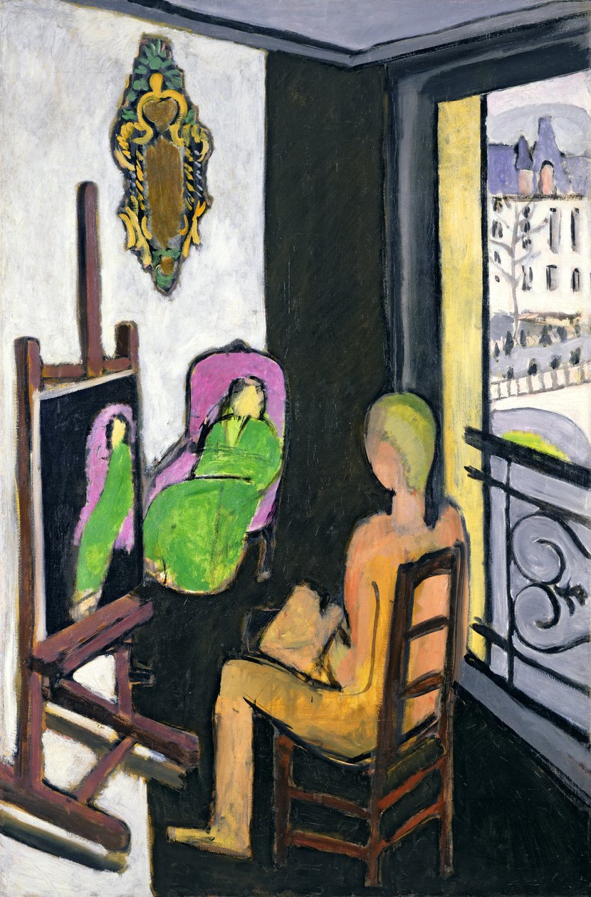 Der Maler und sein Modell von Henri Matisse
