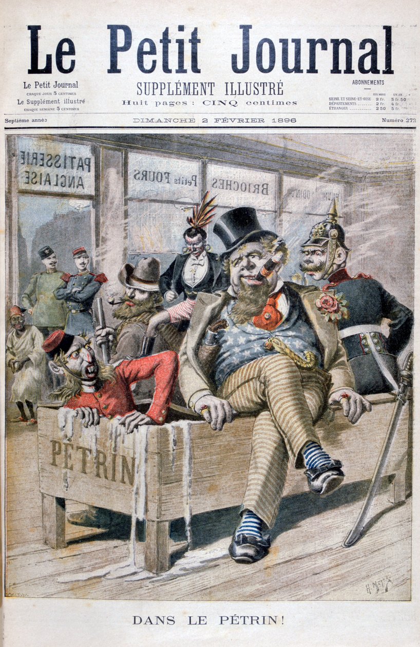 In Schwierigkeiten!, 1896 von Henri Meyer