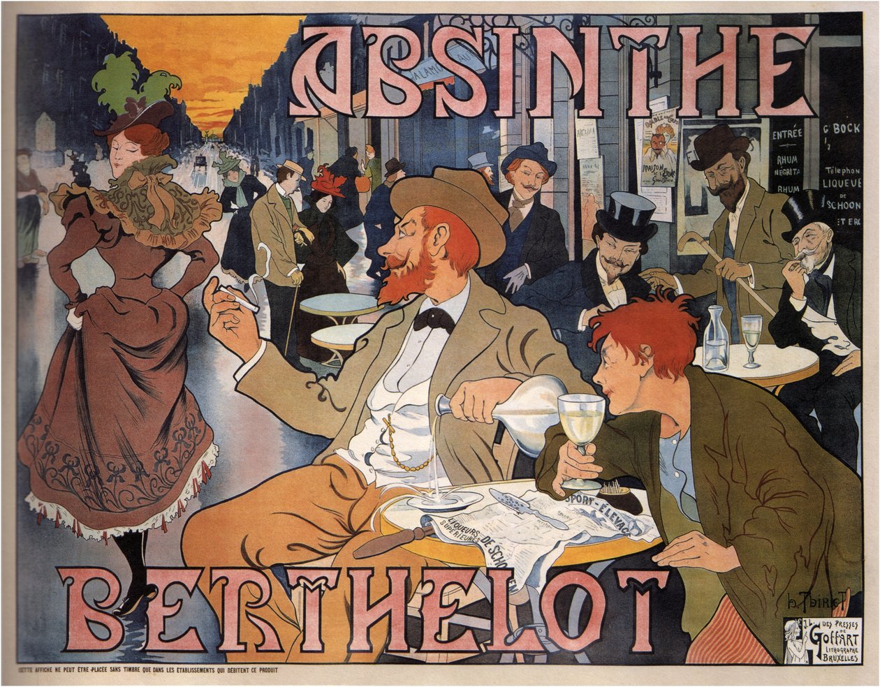 Absinthe Berthelot von Henri Thiriet