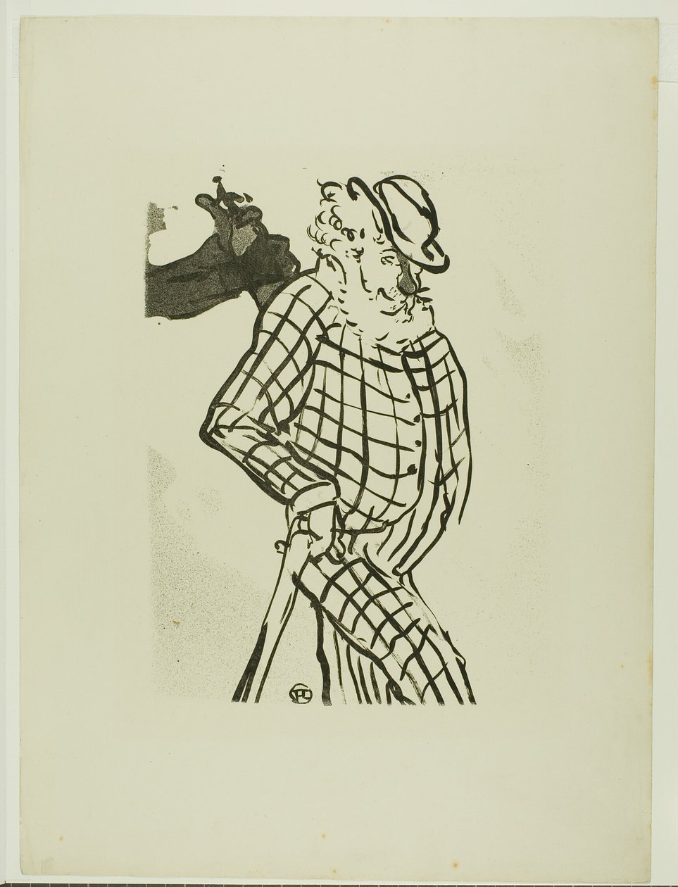 Amerikanische Sängerin, aus Le Café-Concert von Henri de Toulouse Lautrec
