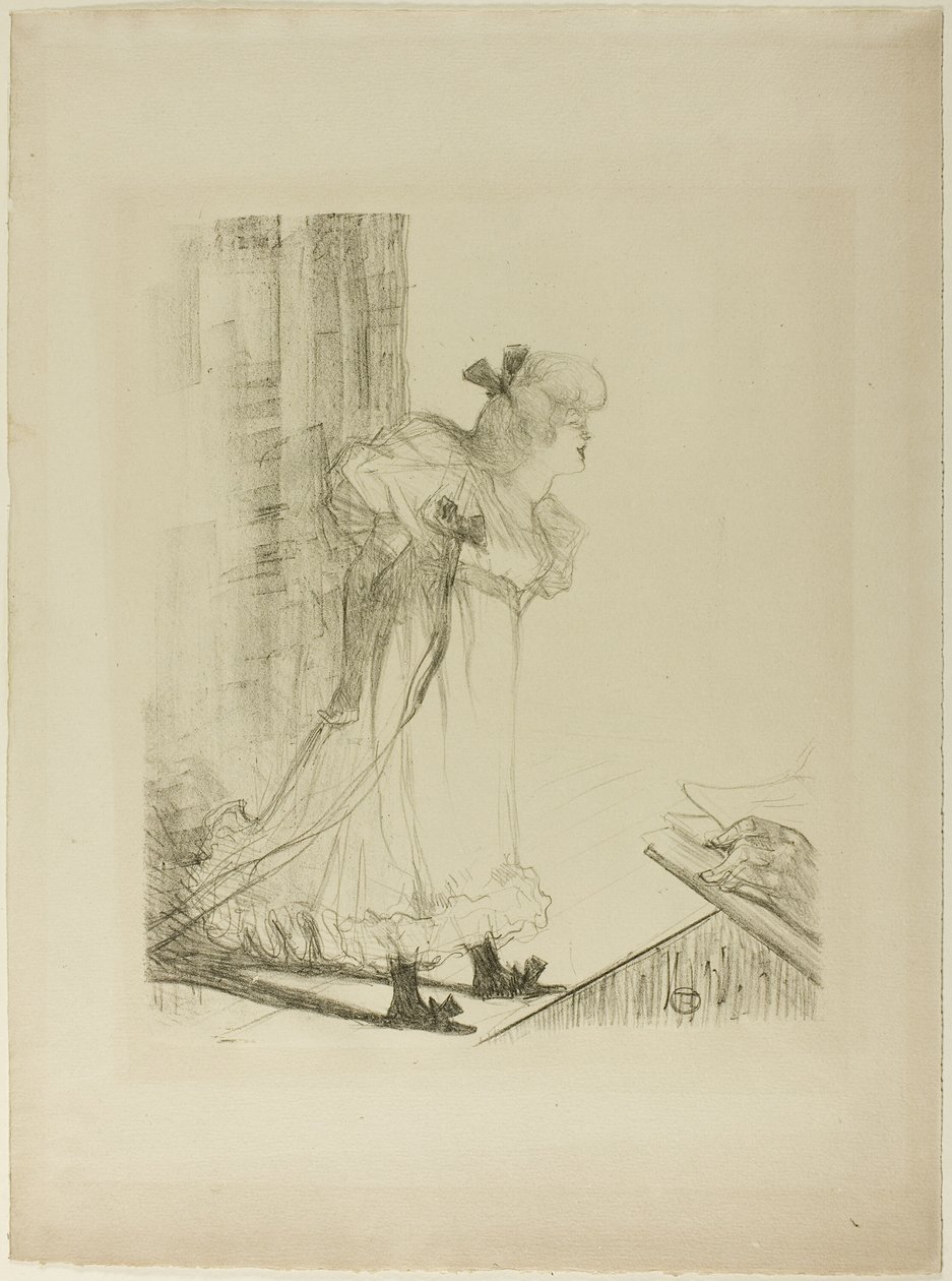 Kabarettsängerin von Henri de Toulouse Lautrec