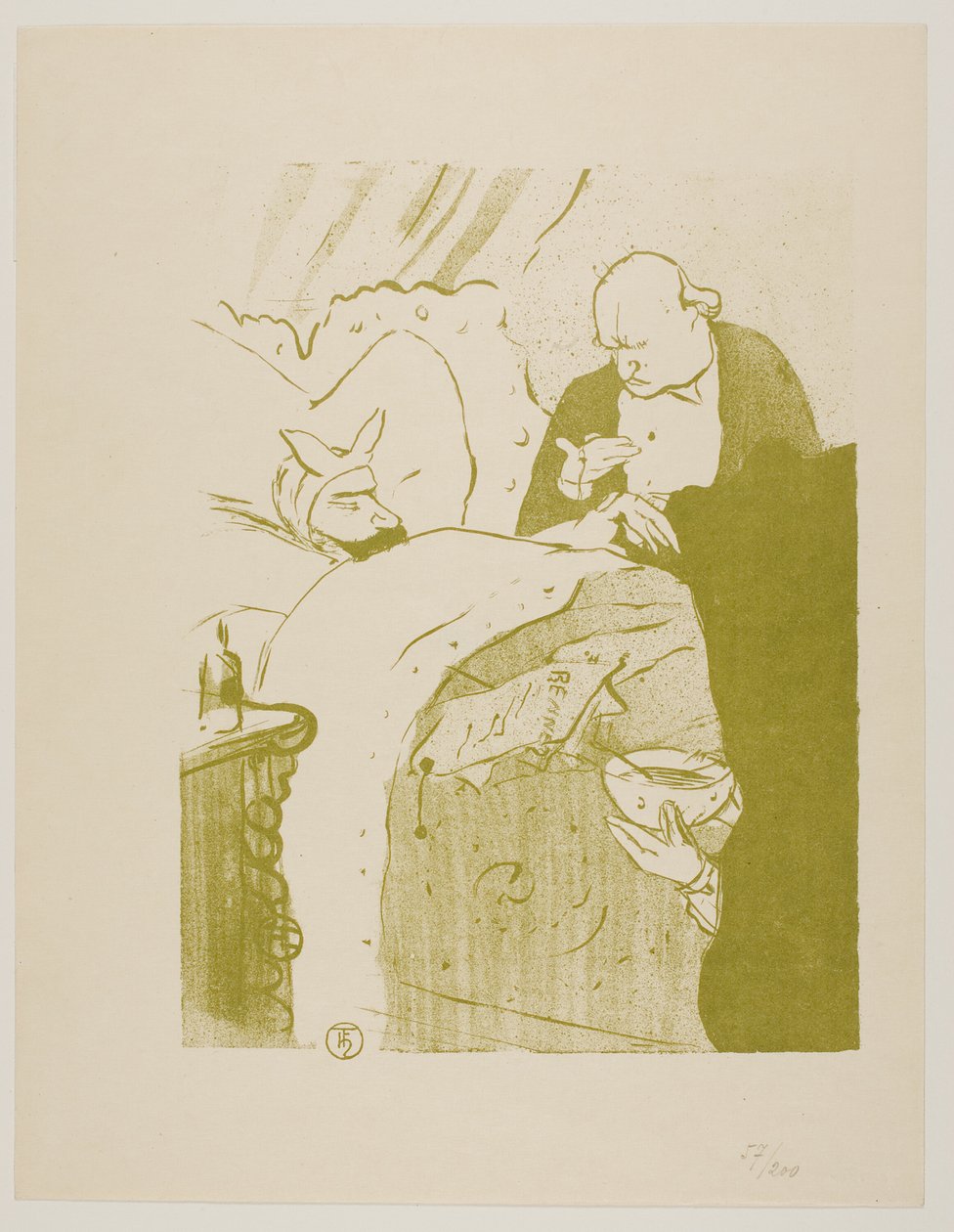 Carnot ist krank! von Henri de Toulouse Lautrec