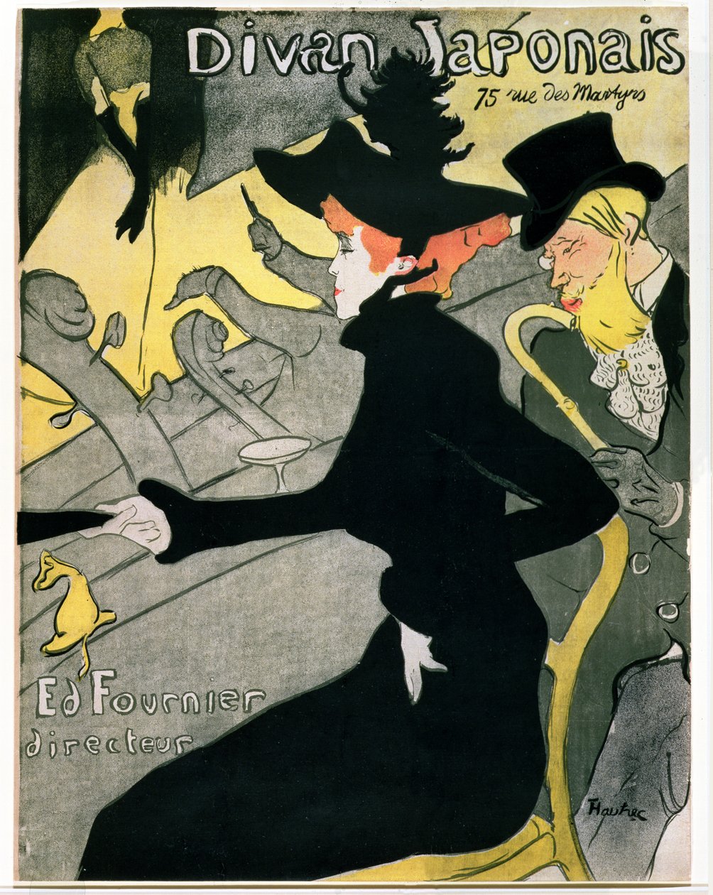 Divan Japonais, 1893 von Henri de Toulouse Lautrec