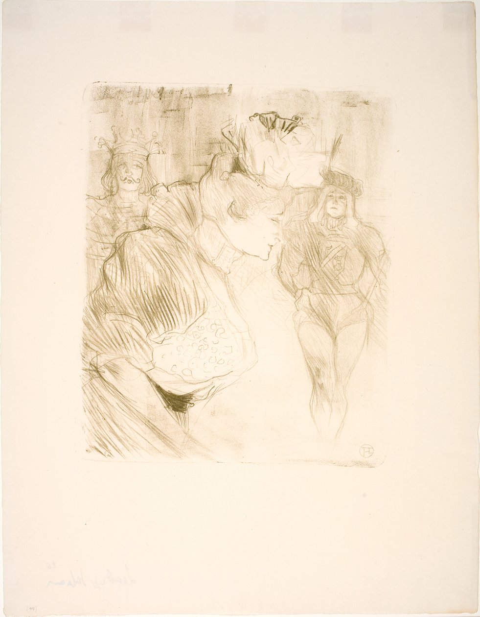 Lender Saluant von Henri de Toulouse Lautrec