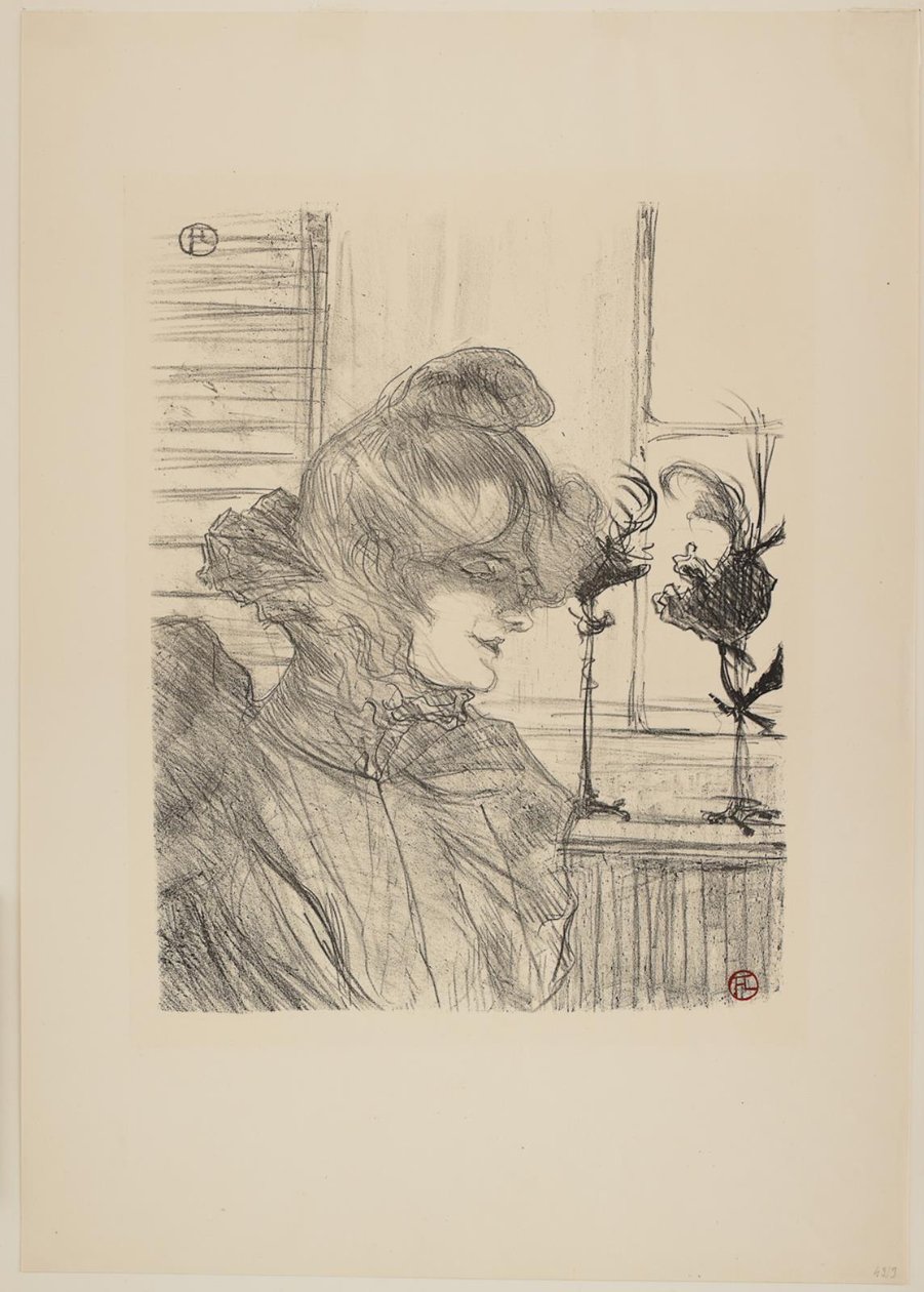 Madame Le Margoin, Modistin von Henri de Toulouse Lautrec