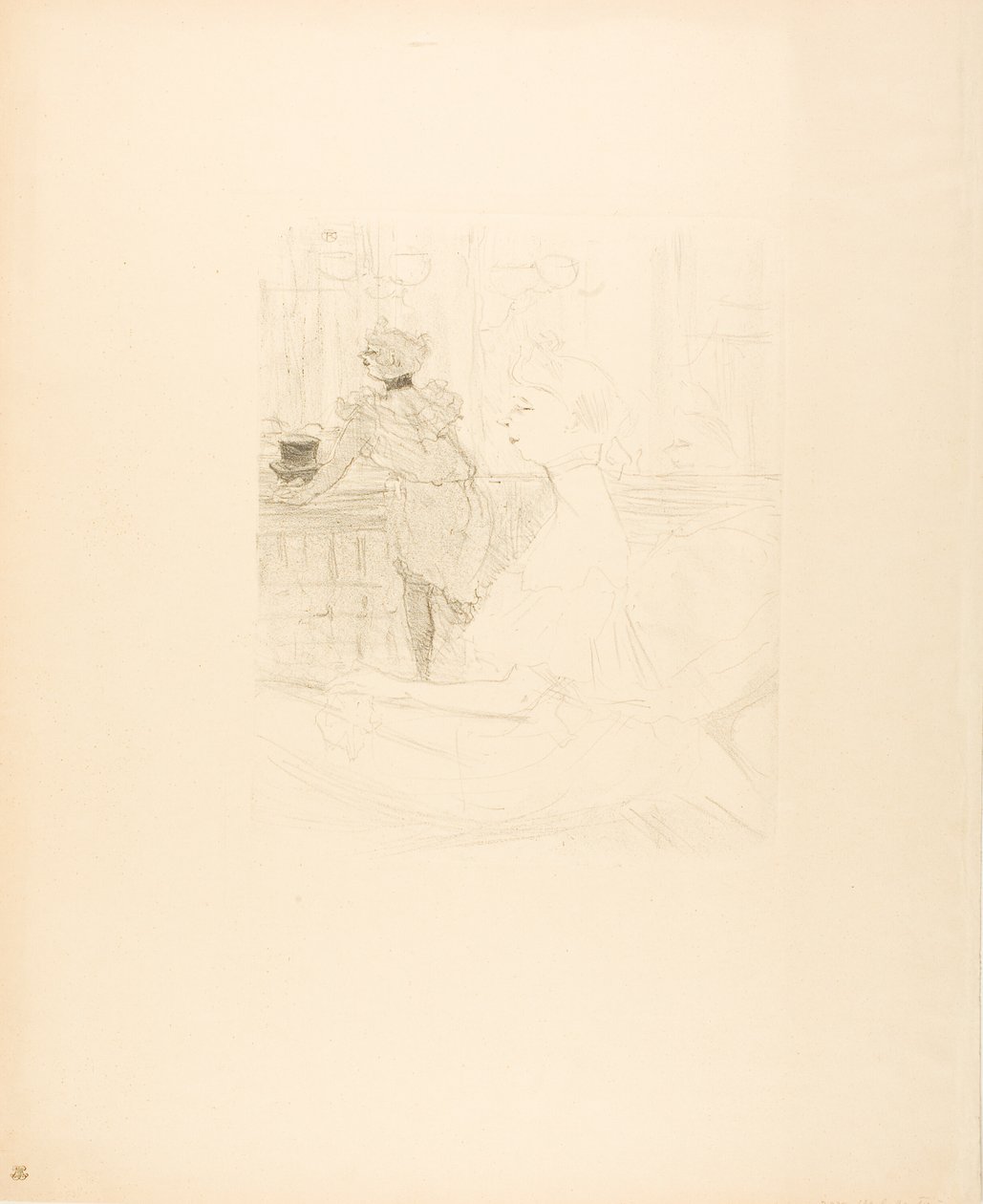 Mademoiselle Leconte von Henri de Toulouse Lautrec