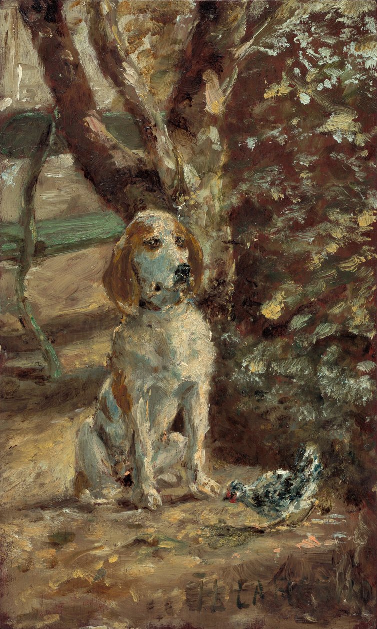 Der Hund des Künstlers Flèche von Henri de Toulouse Lautrec