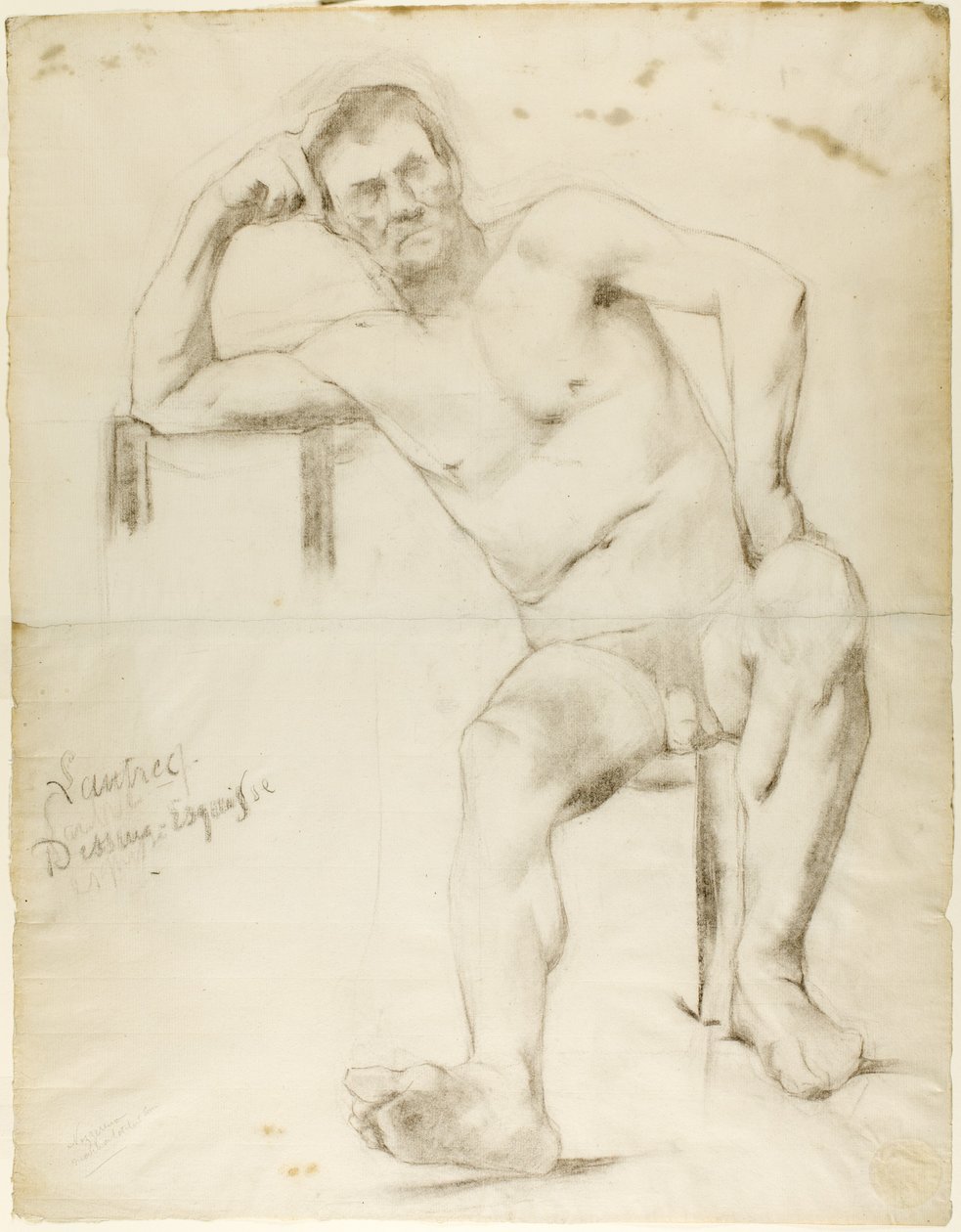 Das Modell Nizzavena, ca. 1882-83 von Henri de Toulouse Lautrec