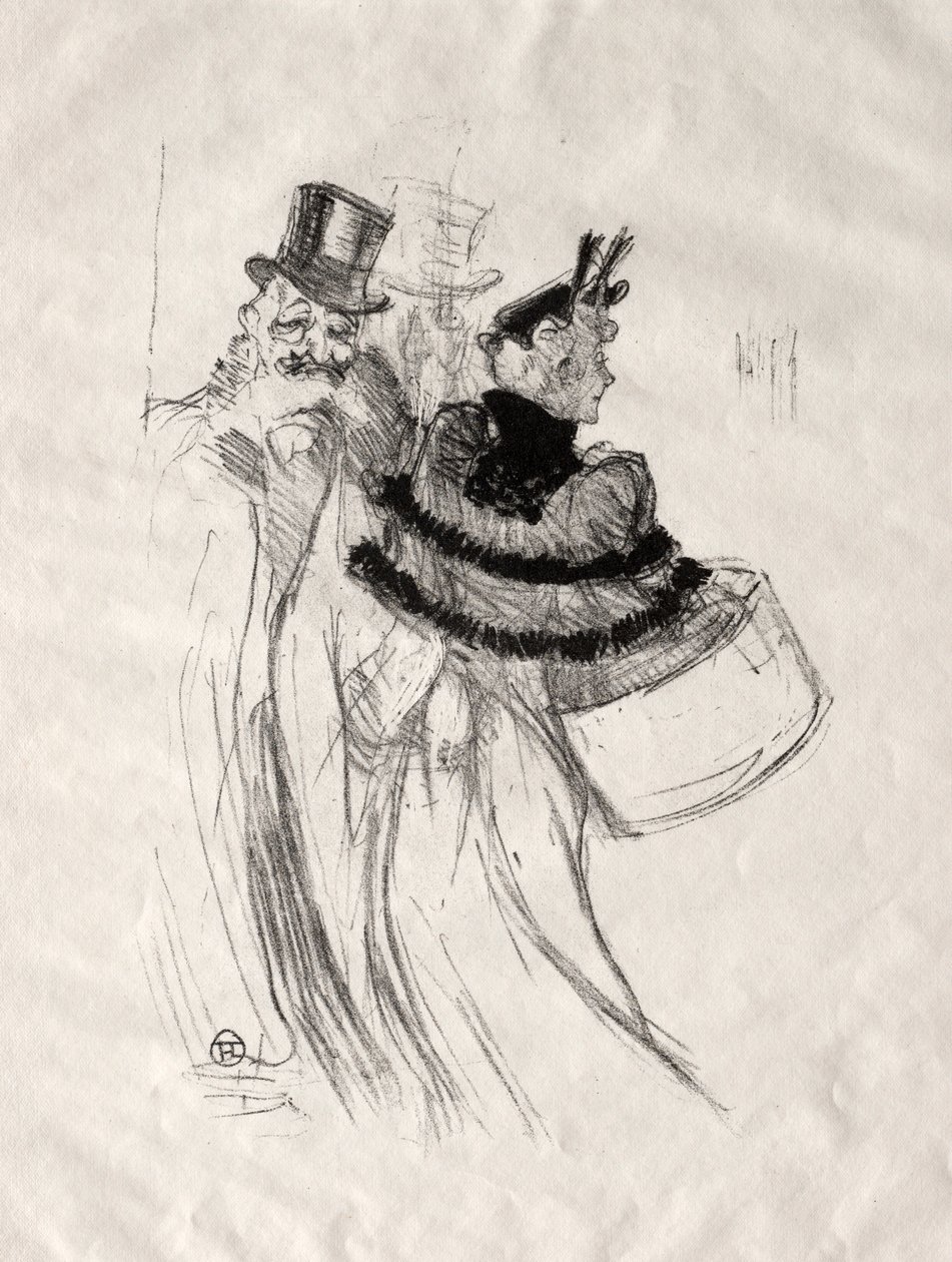 Die alten Herren, 1894 von Henri de Toulouse Lautrec