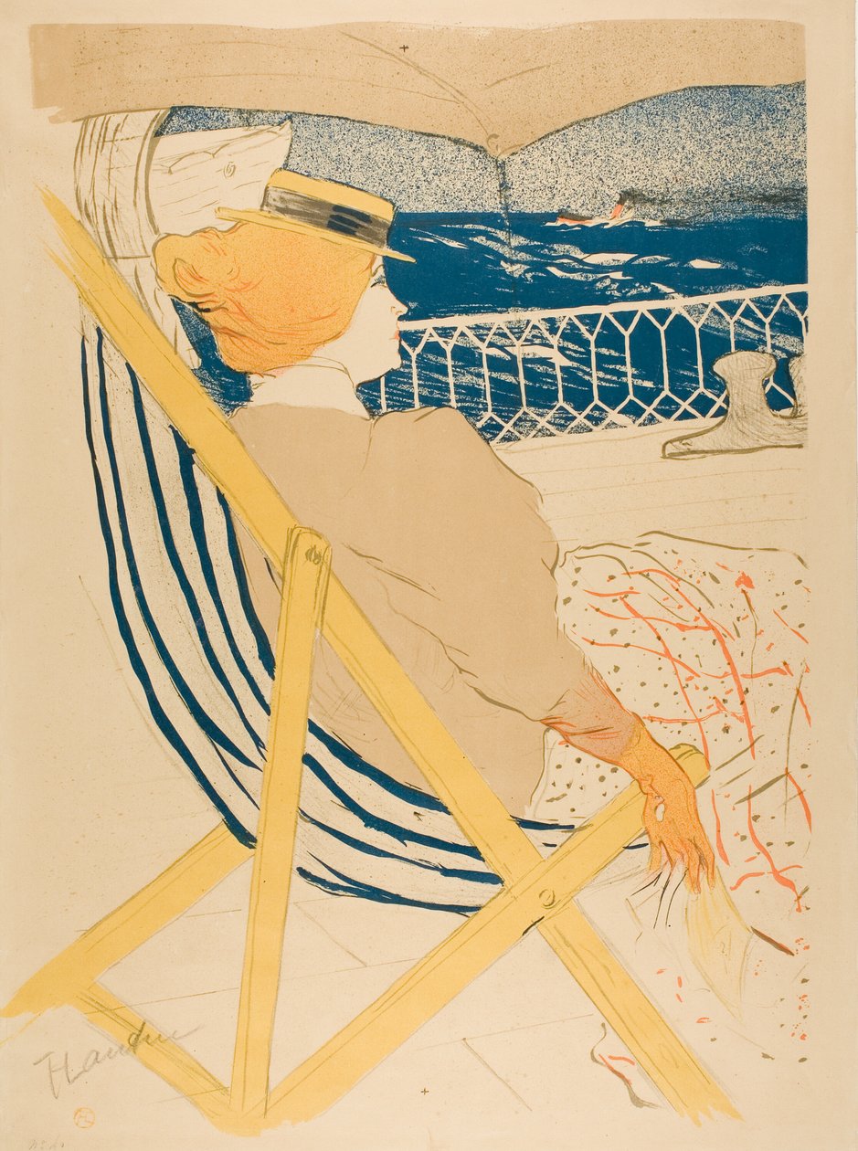Der Passagier in Kabine 54—Kreuzfahrt von Henri de Toulouse Lautrec