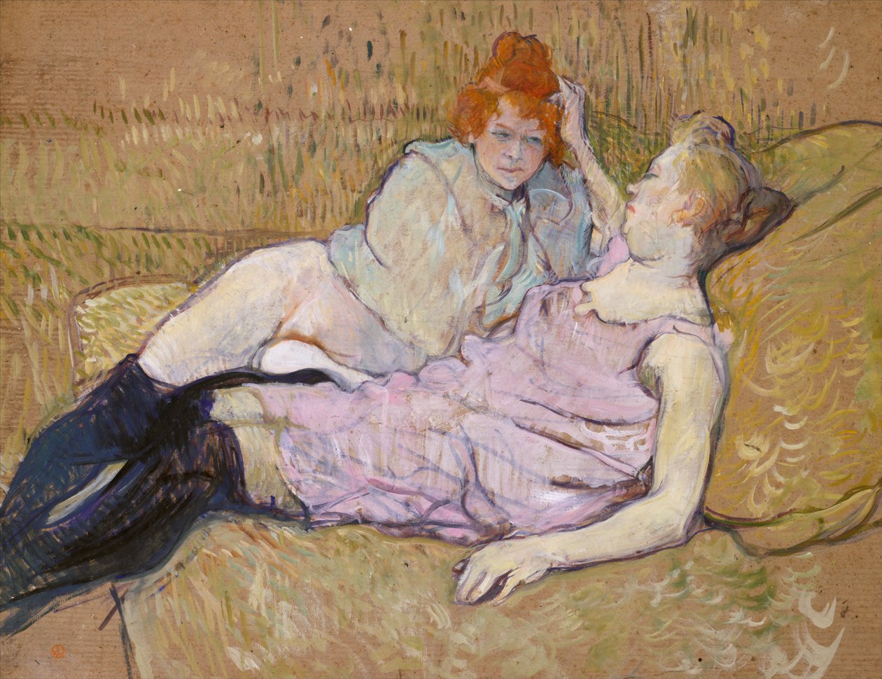 Das Sofa von Henri de Toulouse Lautrec