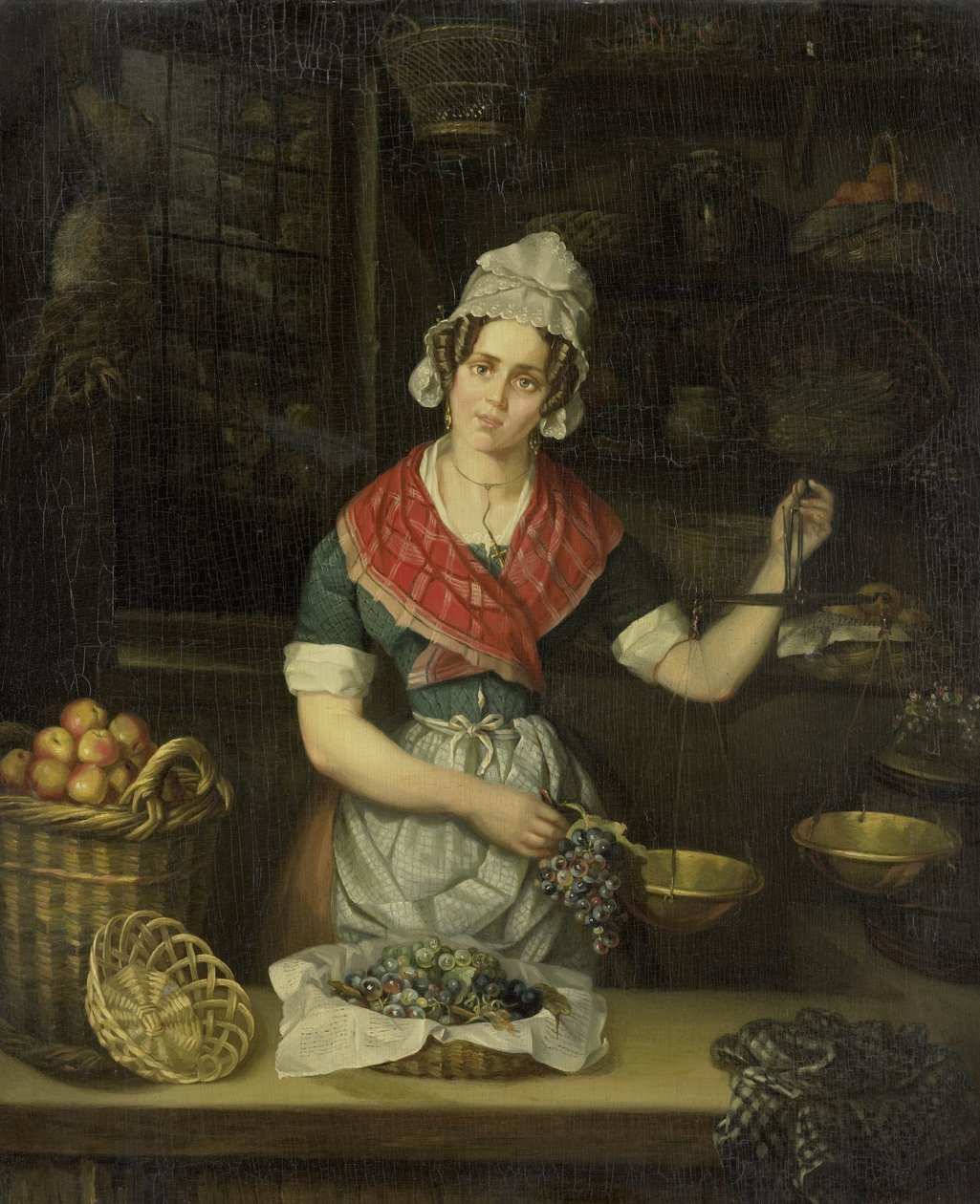 Obstverkäuferin von Henriëtta Christina Temminck