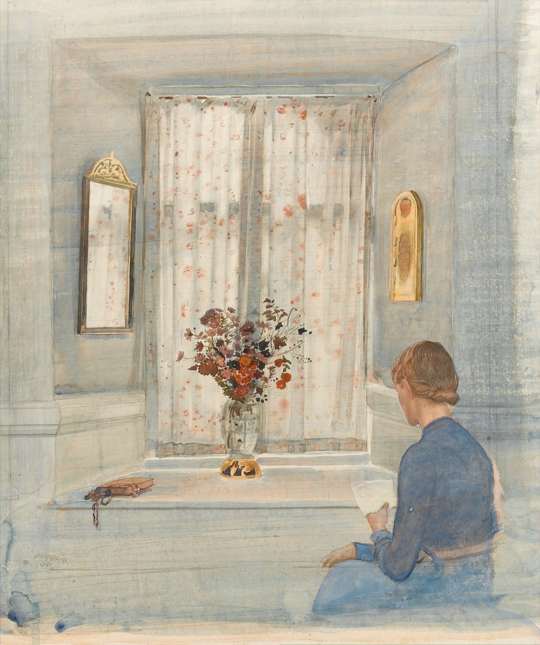 Der Briefleser, 1935 von Henry A. Payne