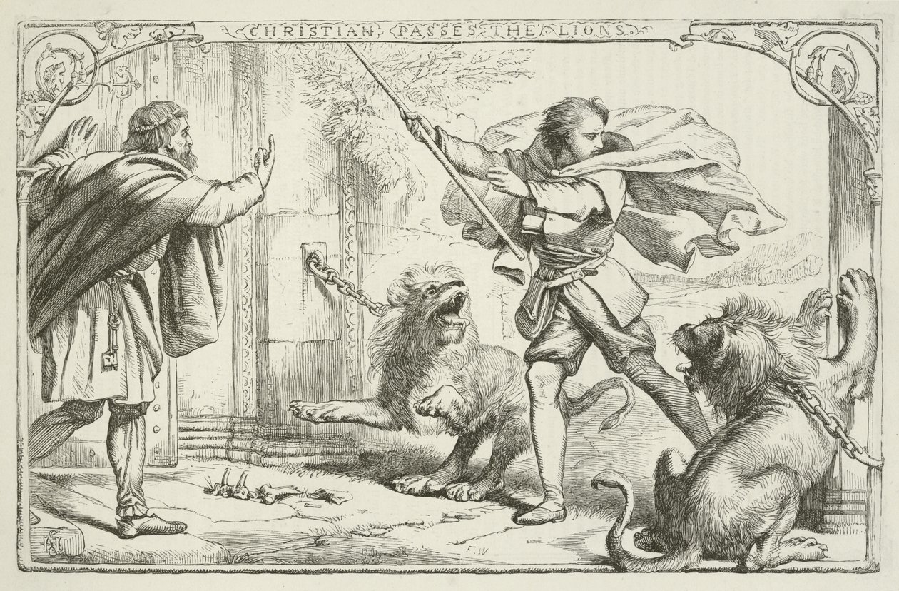 Illustration für Die Pilgerreise von John Bunyan von Henry Courtney Selous