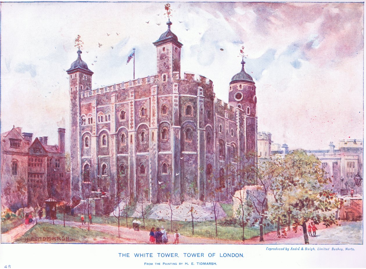 Der Weiße Turm, Tower of London von Henry Edward Tidmarsh