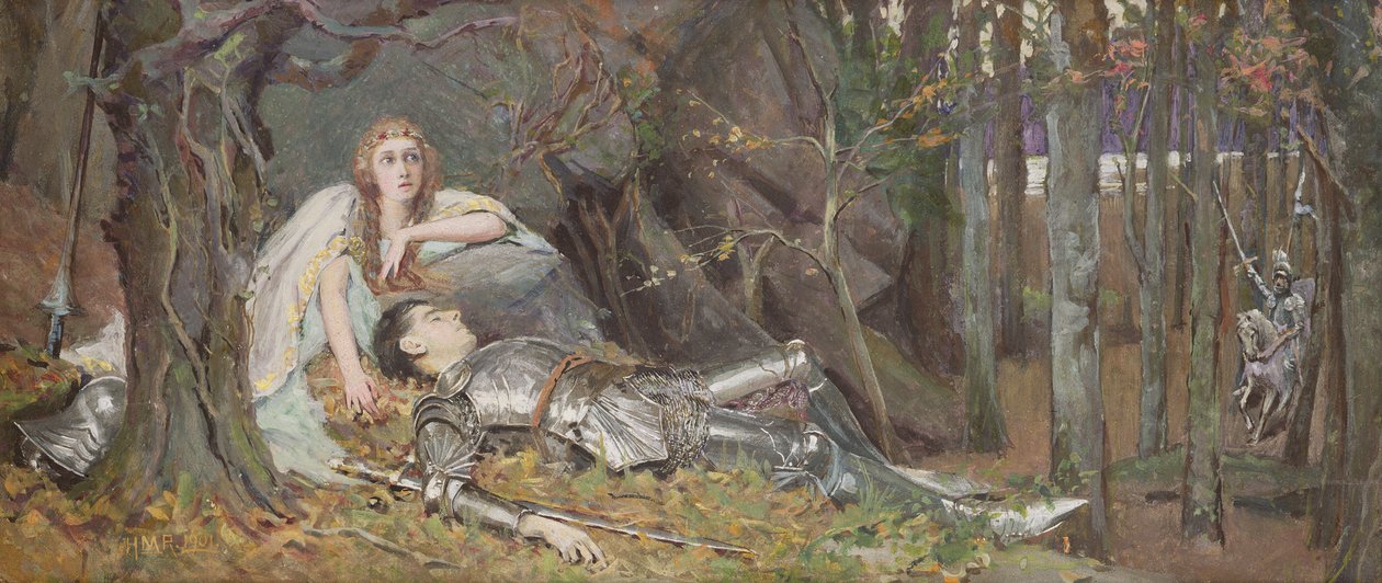 La Belle Dame Sans Merci, 1901 von Henry Meynell Rheam