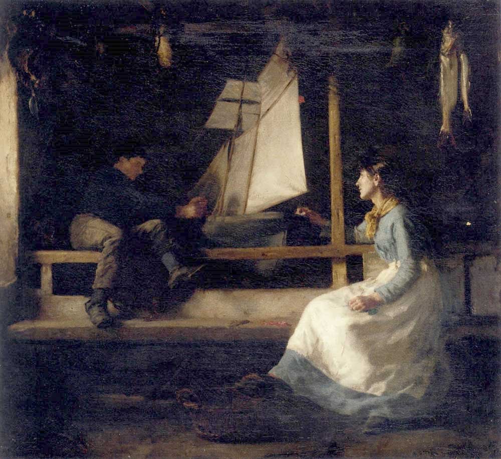 Schiffsbauer von Henry Scott Tuke