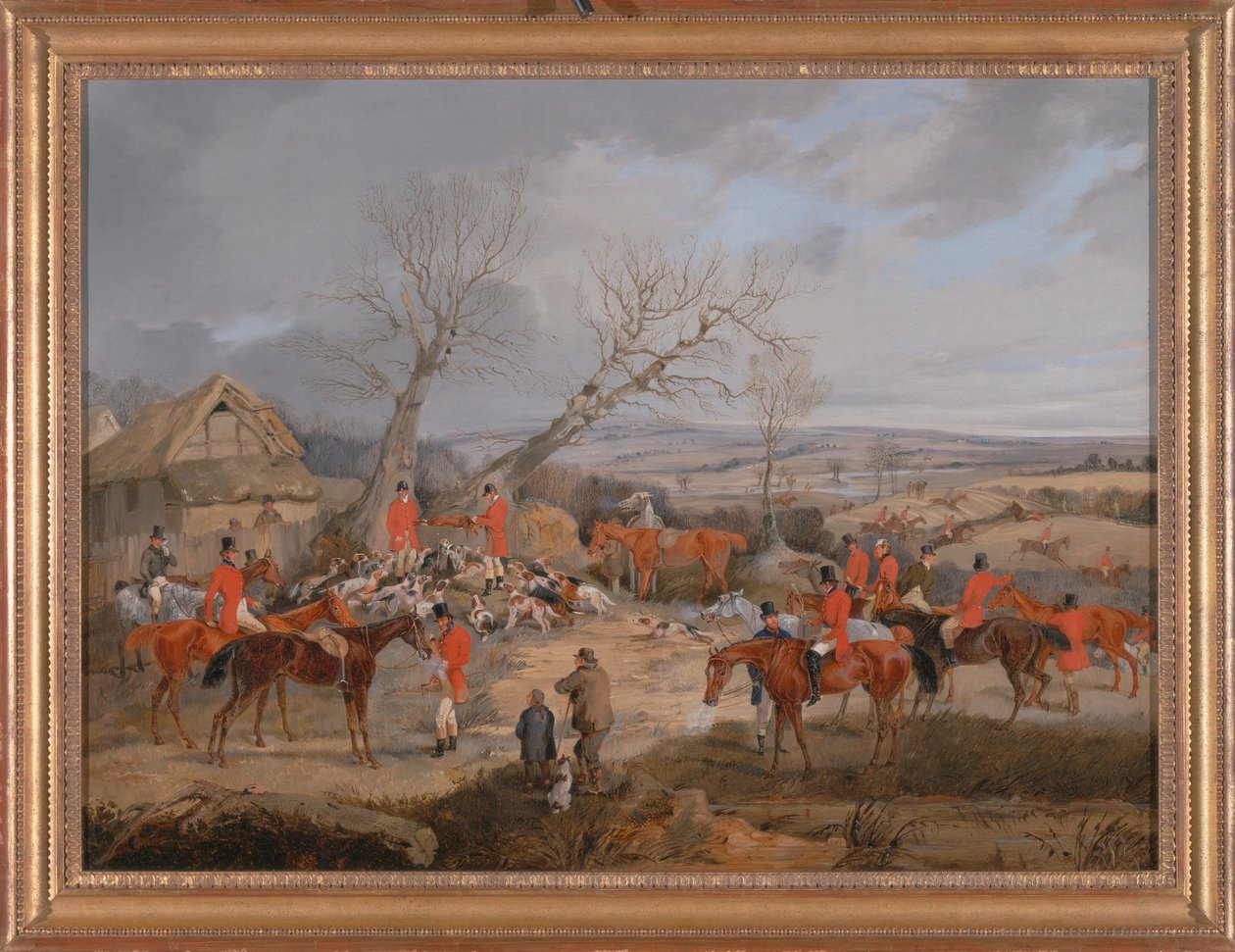 Jagdszene - Der Fang von Henry Thomas Alken