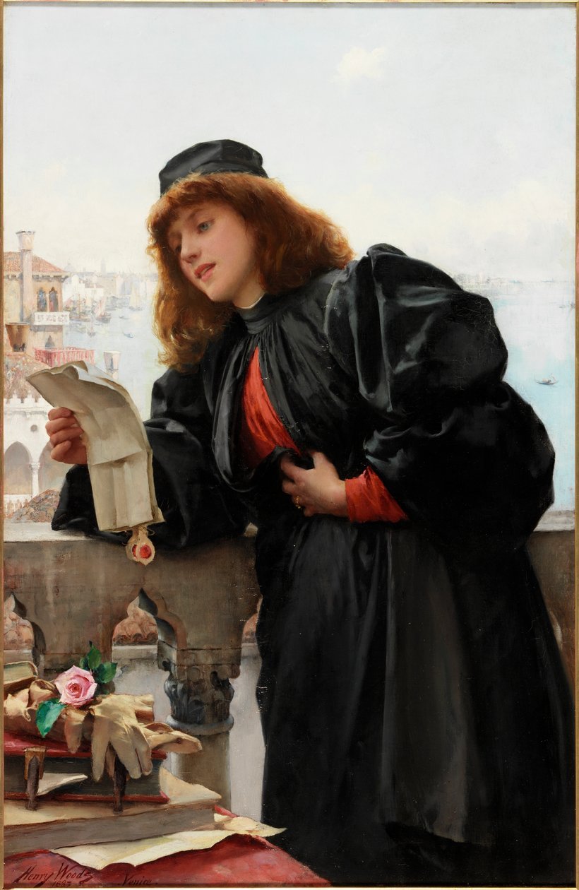 Portia, 1887 von Henry Woods