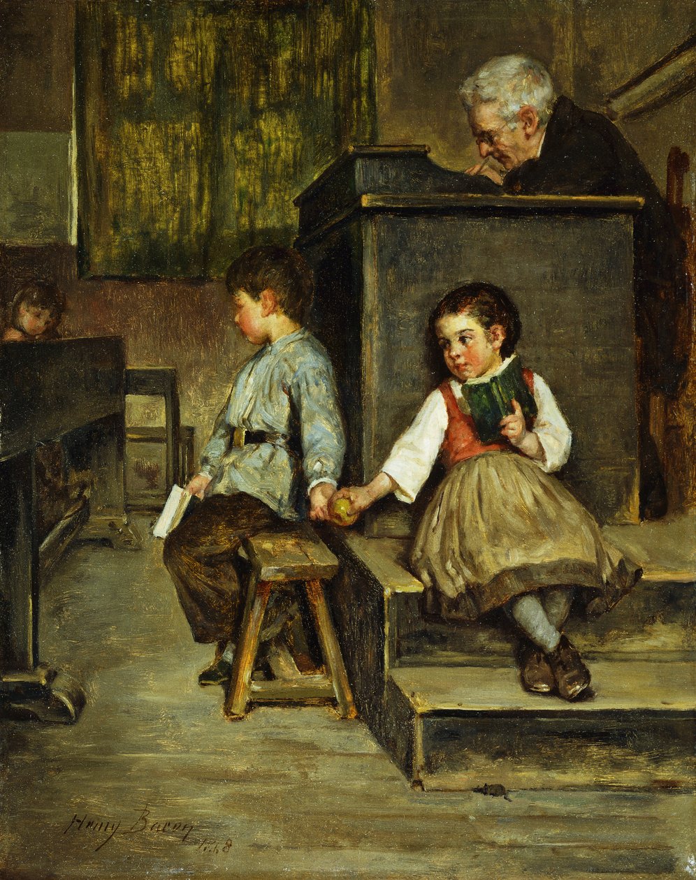 Das Klassenzimmer, 1868 von Henry Bacon