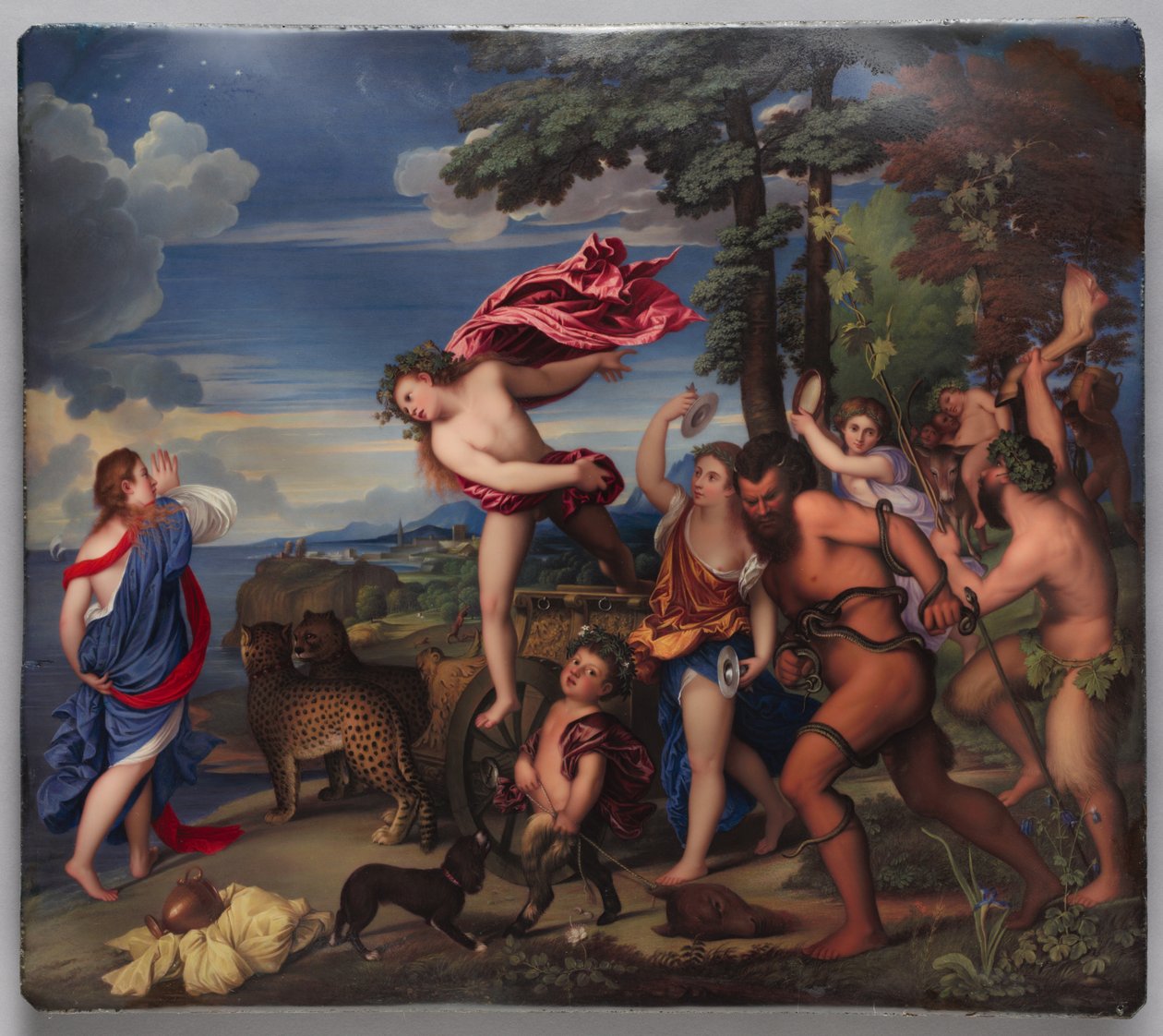 Bacchus und Ariadne von Henry Bone