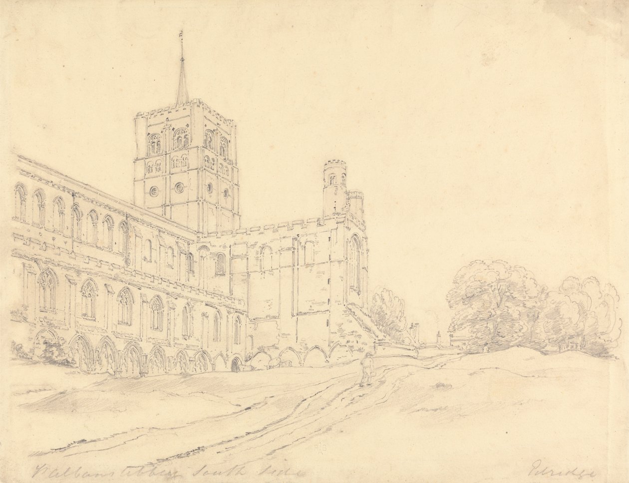 Abtei von St. Alban von Henry Edridge