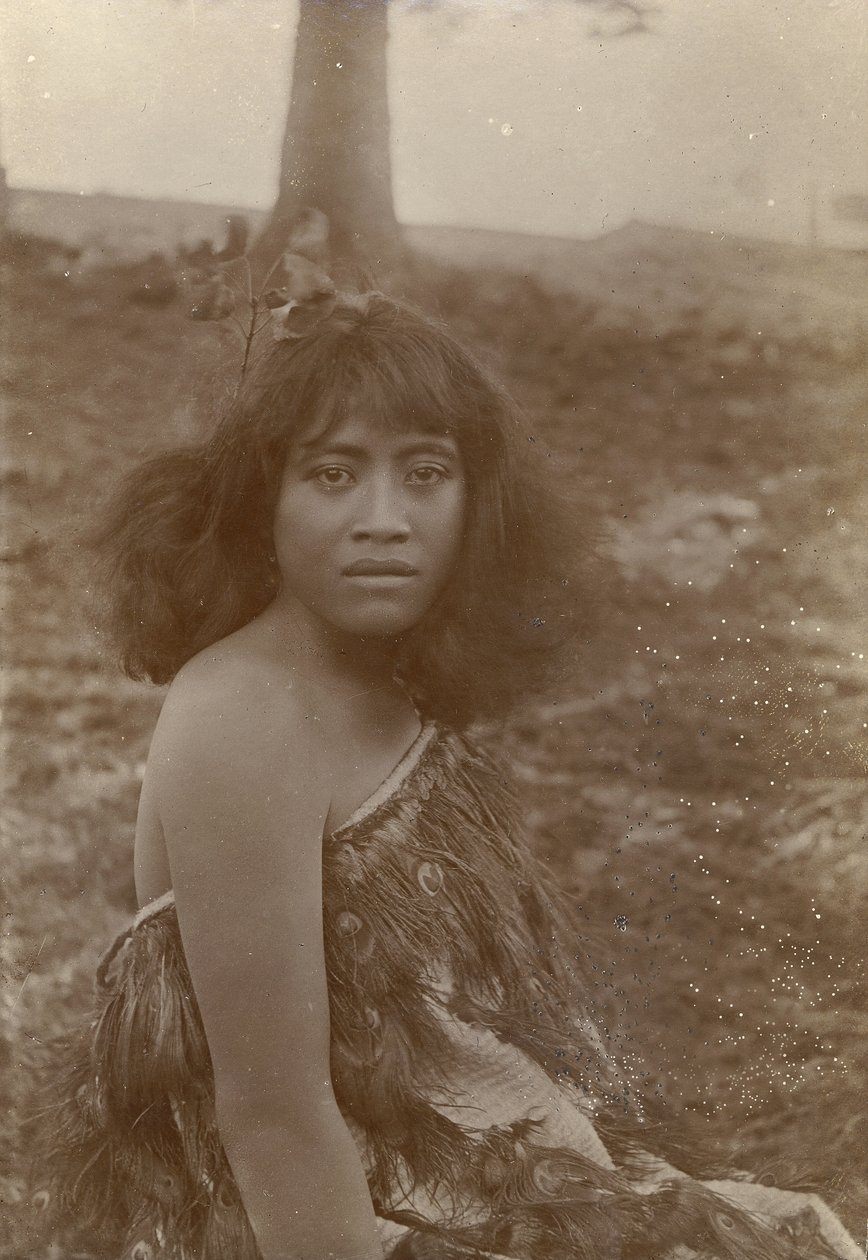Maori-Studie, ca. 1910 von Henry Gaze