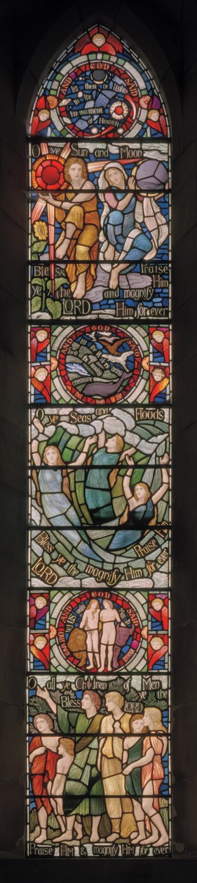 Benedicite-Fenster von Henry Holiday