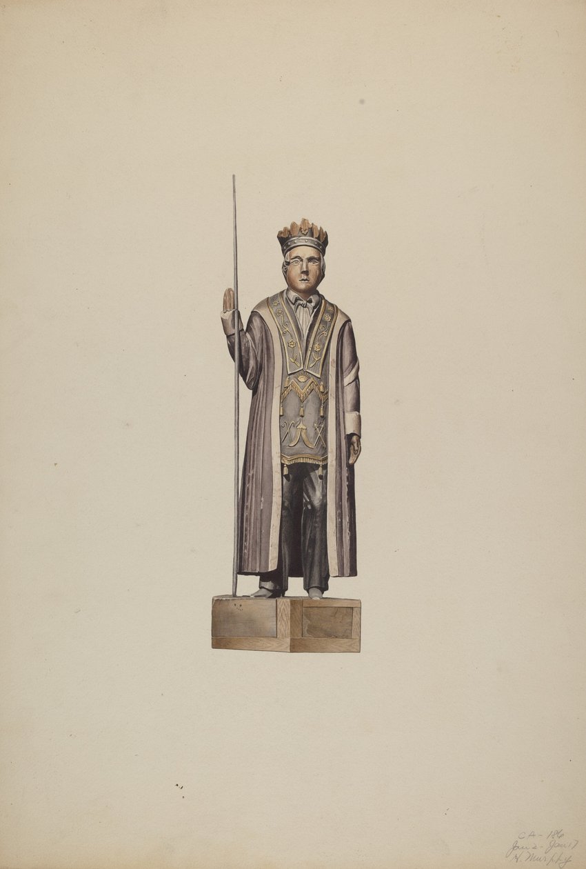 Gedenkfigur von Henry Murphy