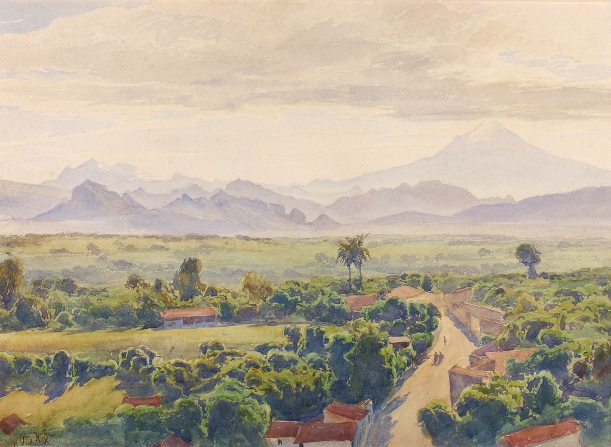Blick auf Cuernavaca von Henry Otto Wix