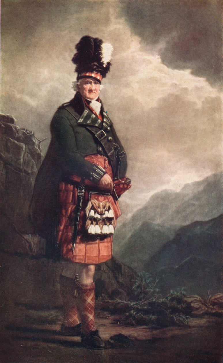 Der Macnab, 1802. 1922 von Henry Raeburn