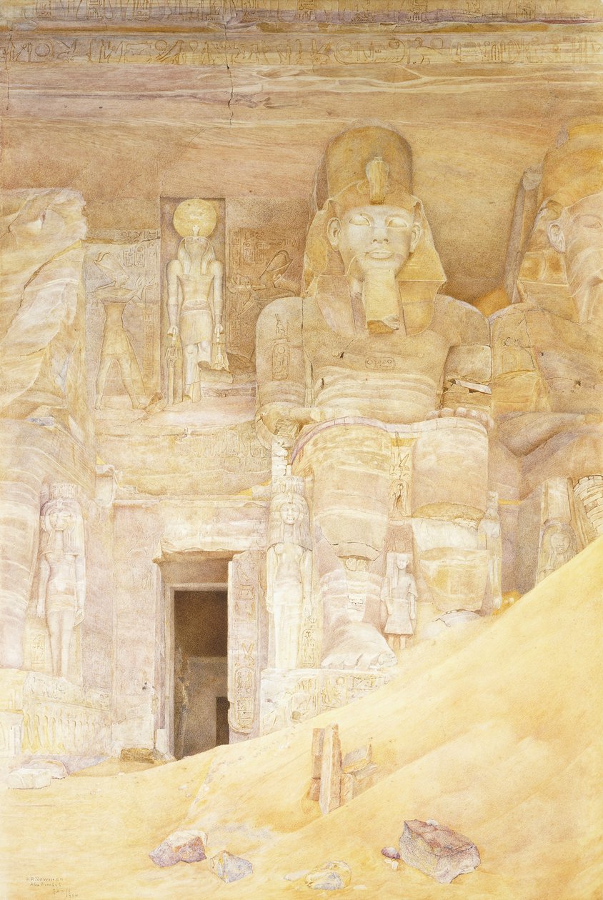 Abu Simbel, 1900 von Henry Roderick Newman