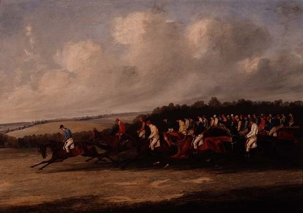 Start des Derbys von Henry Thomas Alken