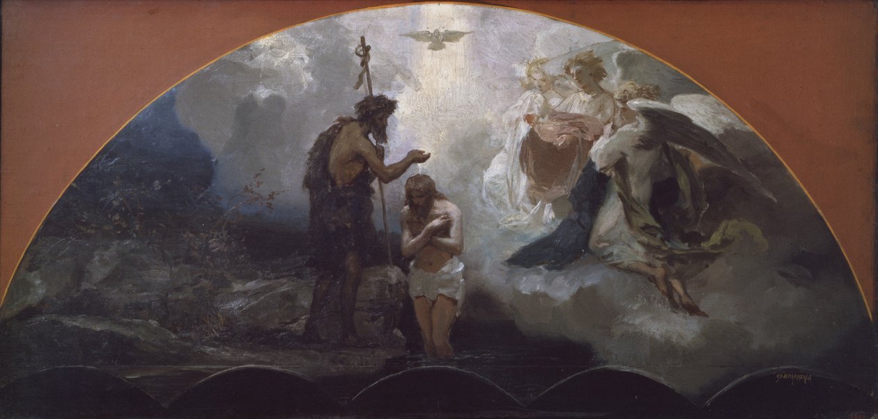 Die Taufe Christi von Henryk Siemiradzki