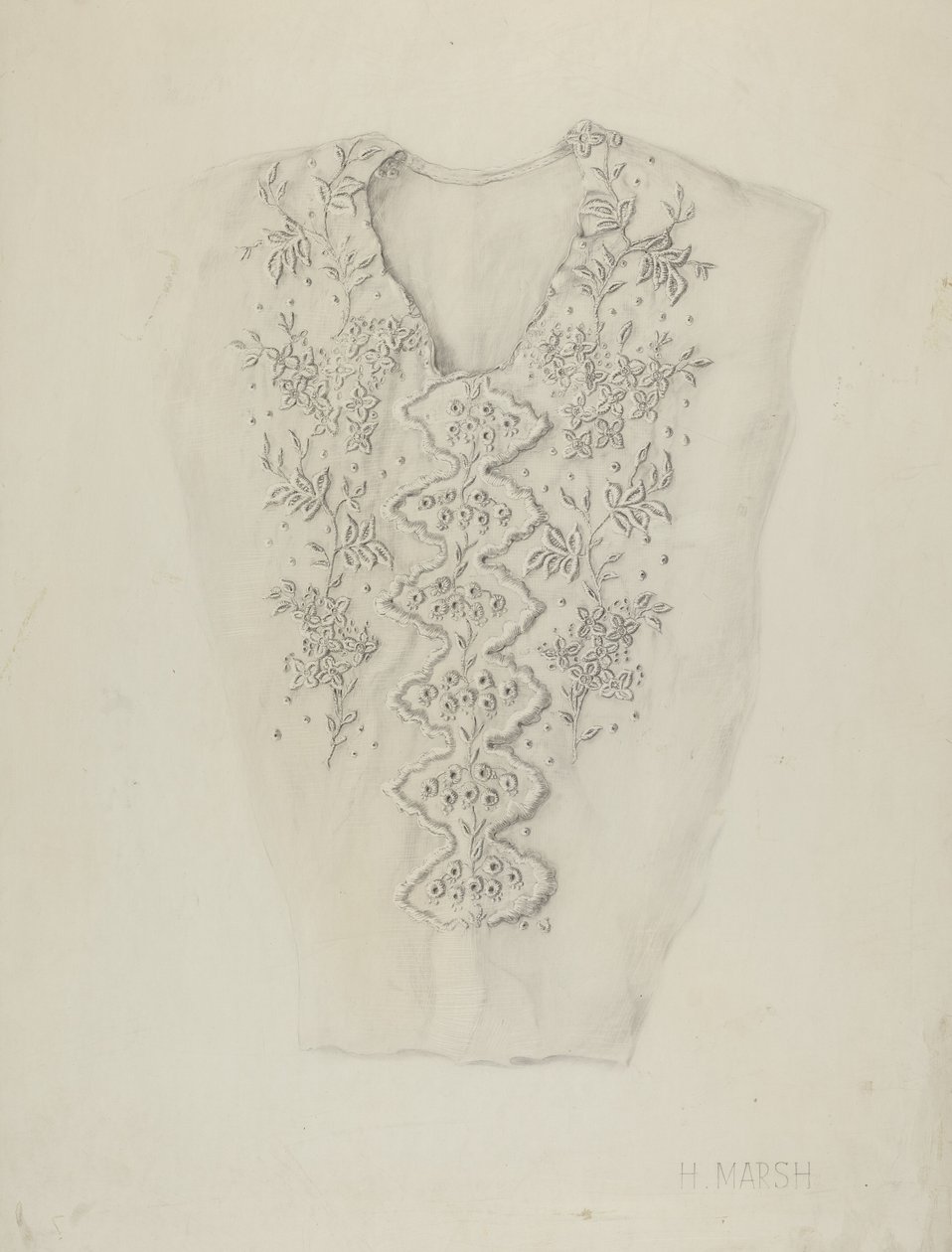 Baumwollweste von Herbert Marsh