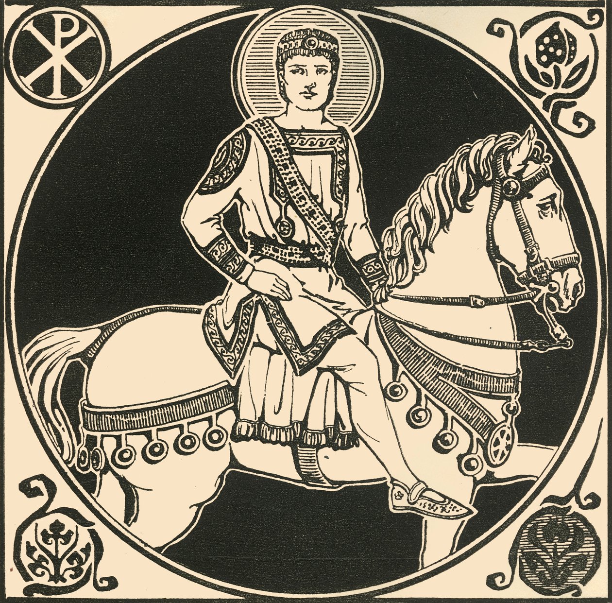 Der Kaiser Justinian, 1924 von Herbert Norris