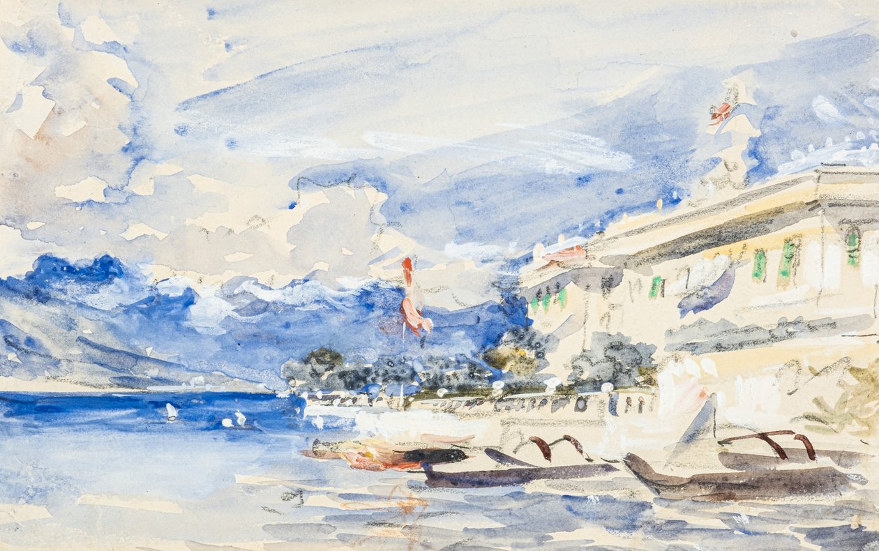 Bellagio, Italien von Hercules Brabazon Brabazon