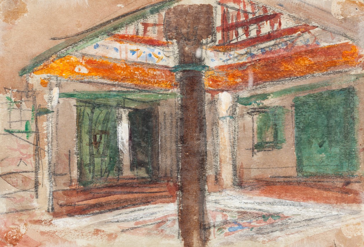 Innenraum eines exotischen Palastes von Hercules Brabazon Brabazon