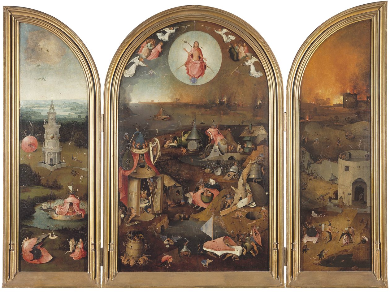 Das Jüngste Gericht, ca. 1490-1510 von Hieronymus Bosch