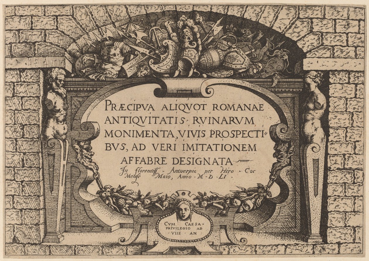 Titelseite von Hieronymus Cock
