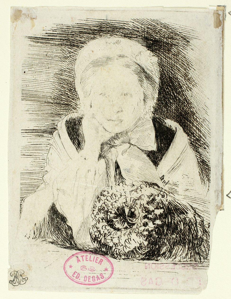 Marguerite Degas, die Schwester des Künstlers von Hilaire Germain Edgar Degas