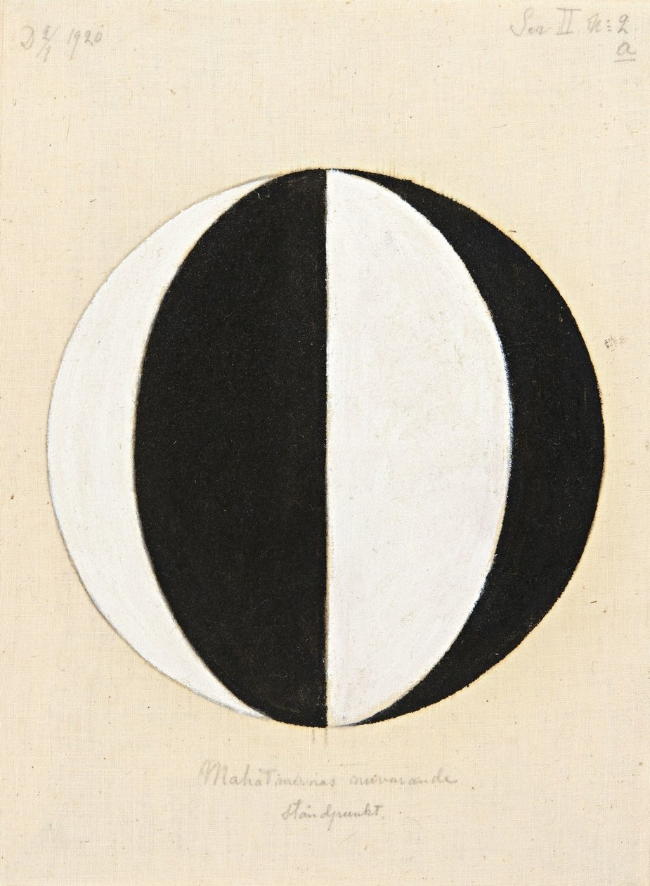 Der aktuelle Standpunkt der Mahatmas von Hilma af Klint