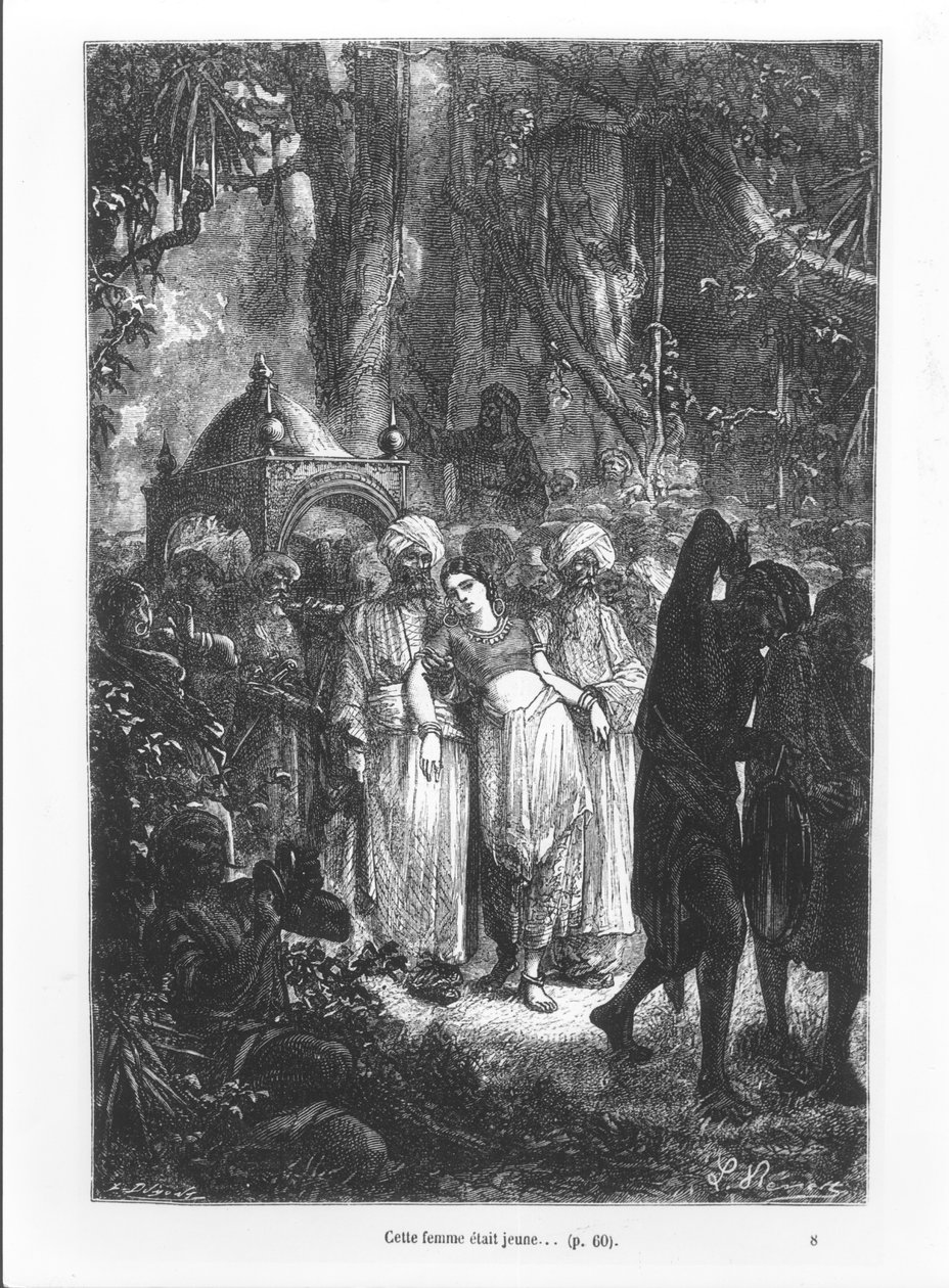 Diese Frau war jung, Illustration aus 