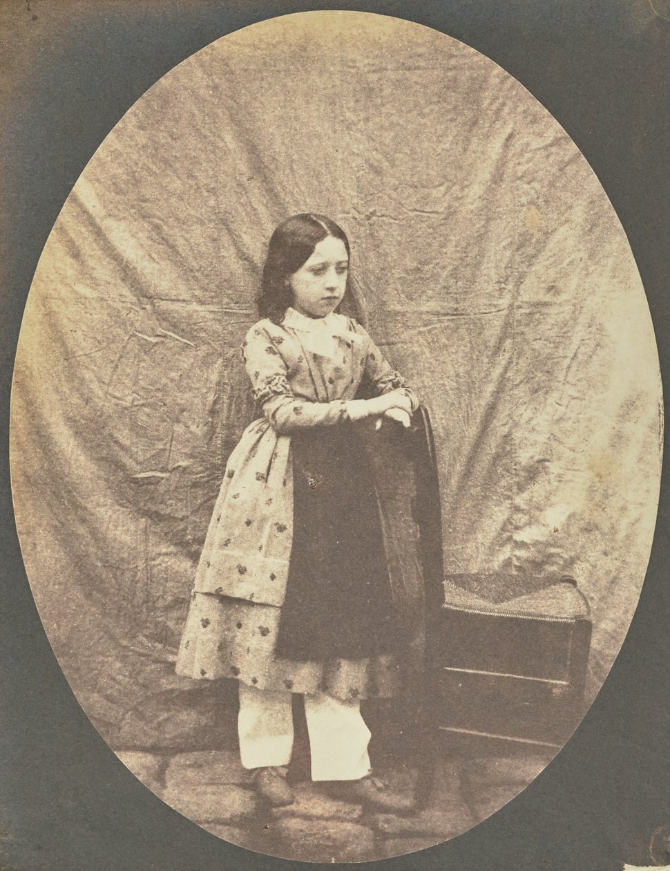 Porträt von Georgina Benoist (?) von Hippolyte Bayard
