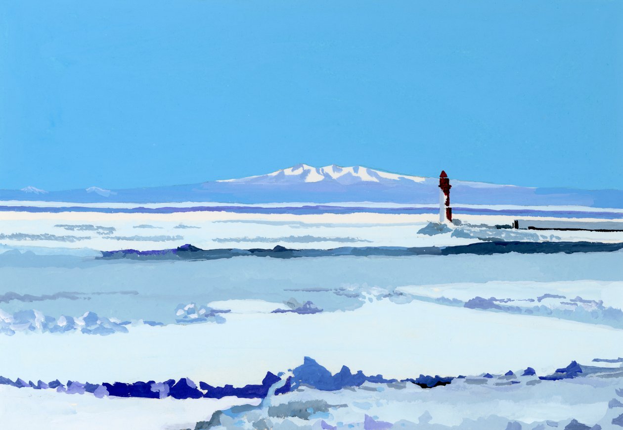 Treibende Eisschiff von Hiroyuki Izutsu