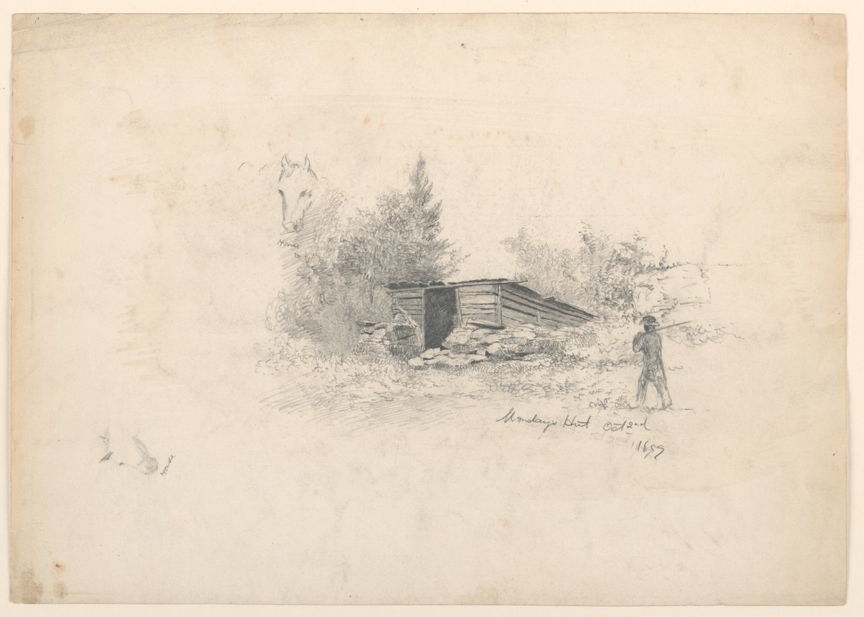 Montagshütte von Homer Dodge Martin
