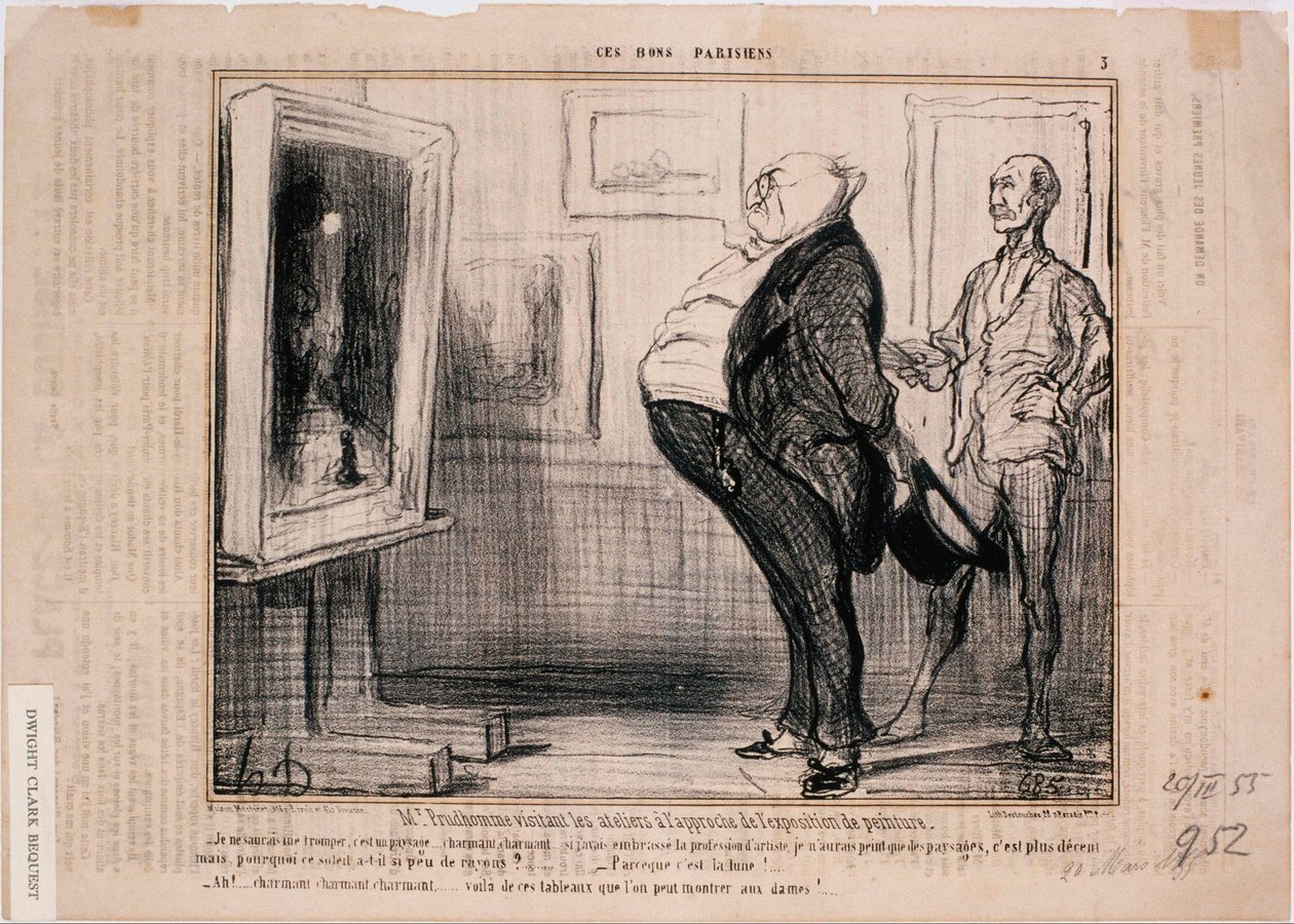Diese guten Pariser - Herr Prudhomme besucht die Ateliers von Honoré Daumier